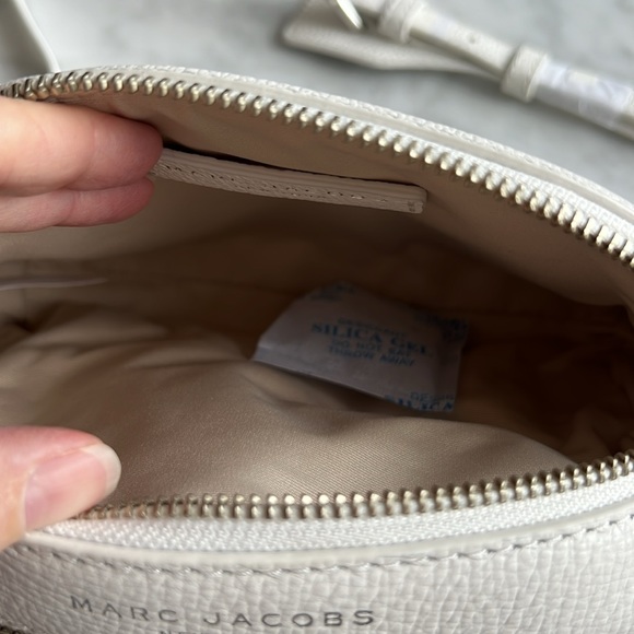 NWT Marc Jacobs White Leather Crossbody Shutter Bag - Picture 5 of 8